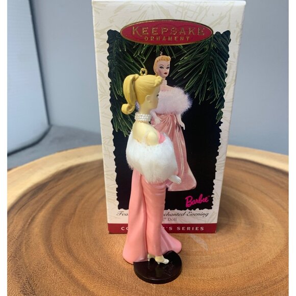 Hallmark Keepsake Ornament Enchanted Evening Barbie Doll Collectors Series 1996 - Picture 2 of 8